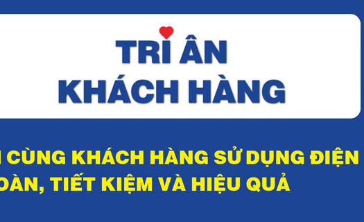 EVN: Nhiều chương trình hỗ trợ trong Tháng tri ân khách hàng năm 2022